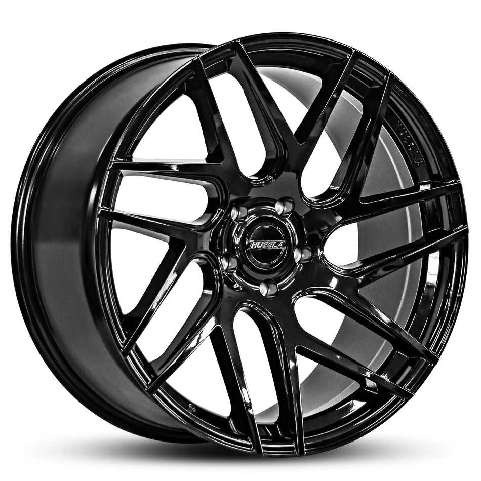 HUSSLA SAVAGE 19X8.5 5X112 42 GLOSS BLACK
