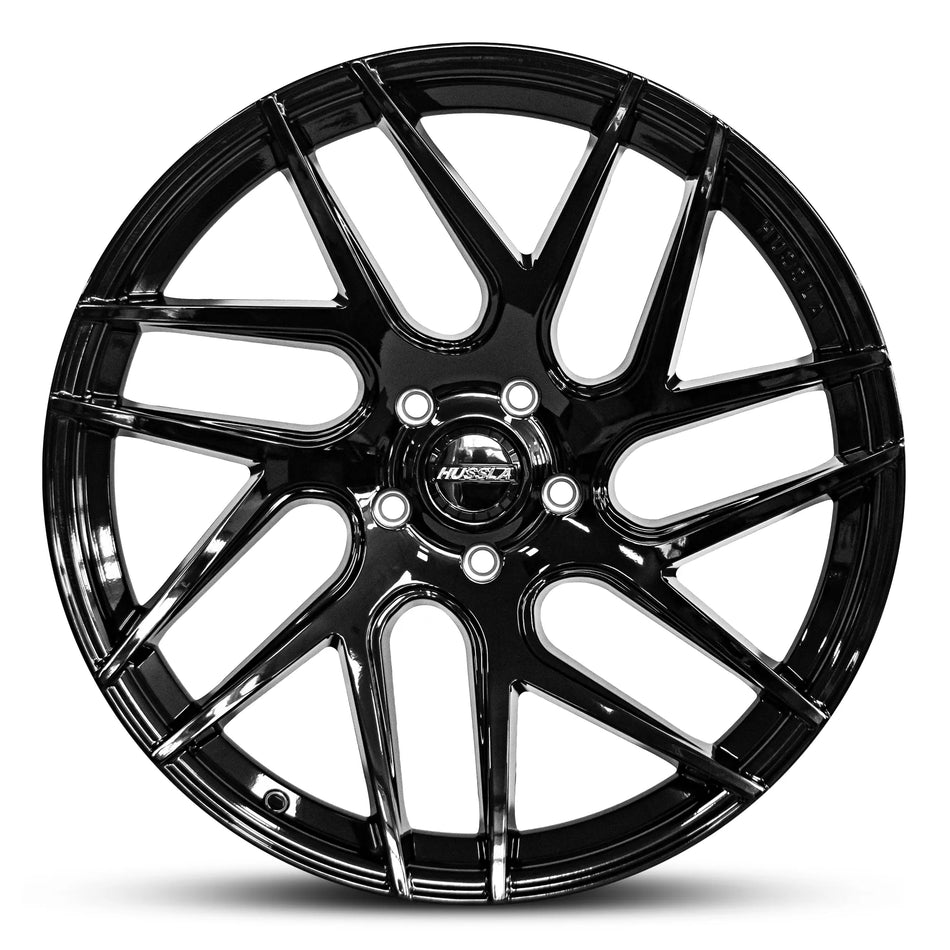 HUSSLA SAVAGE 19X8.5 5X112 42 GLOSS BLACK