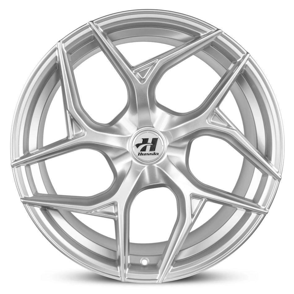 HUSSLA SHAZ 19X8.5 5X112 42 BRIGHT SILVER