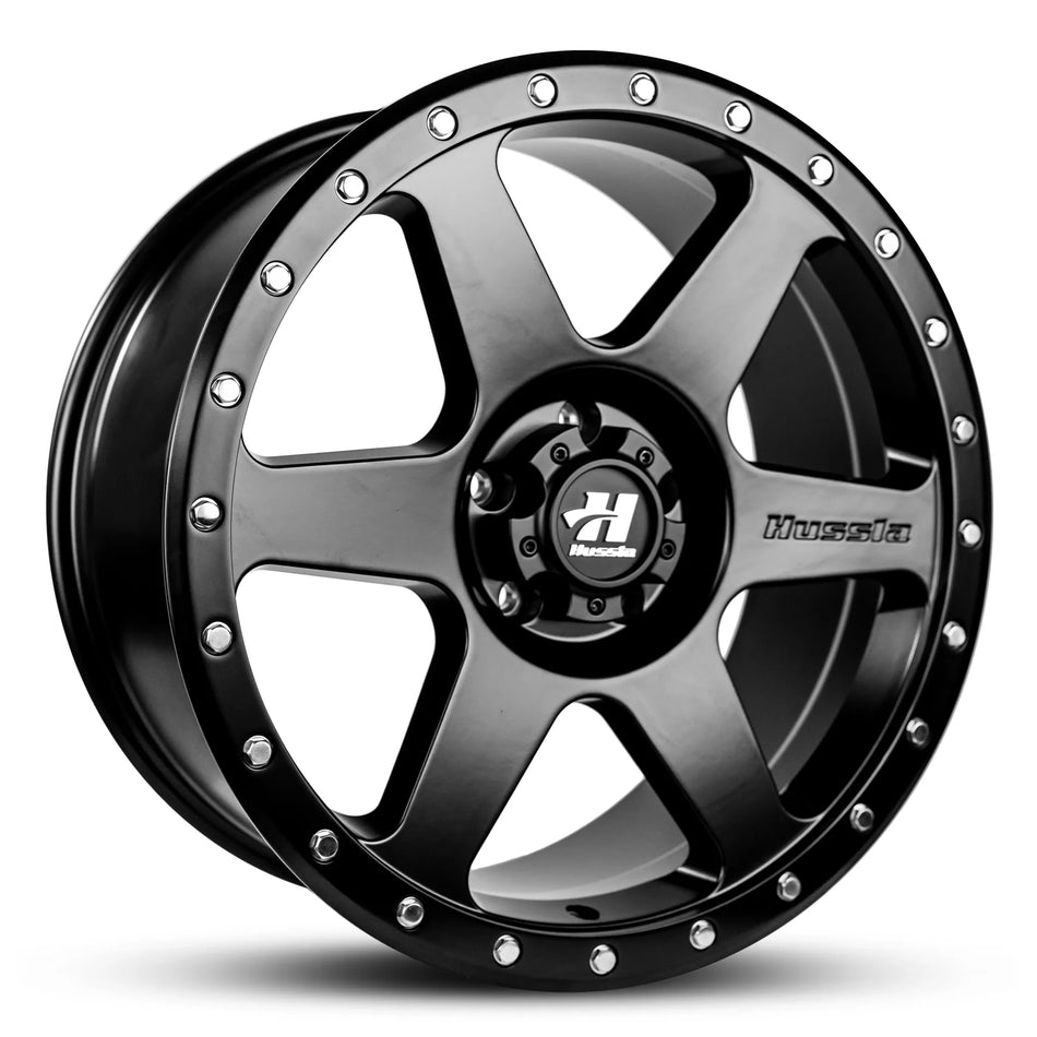 HUSSLA SPITFIRE 17X9 6X114.3 30 MATTE BLACK