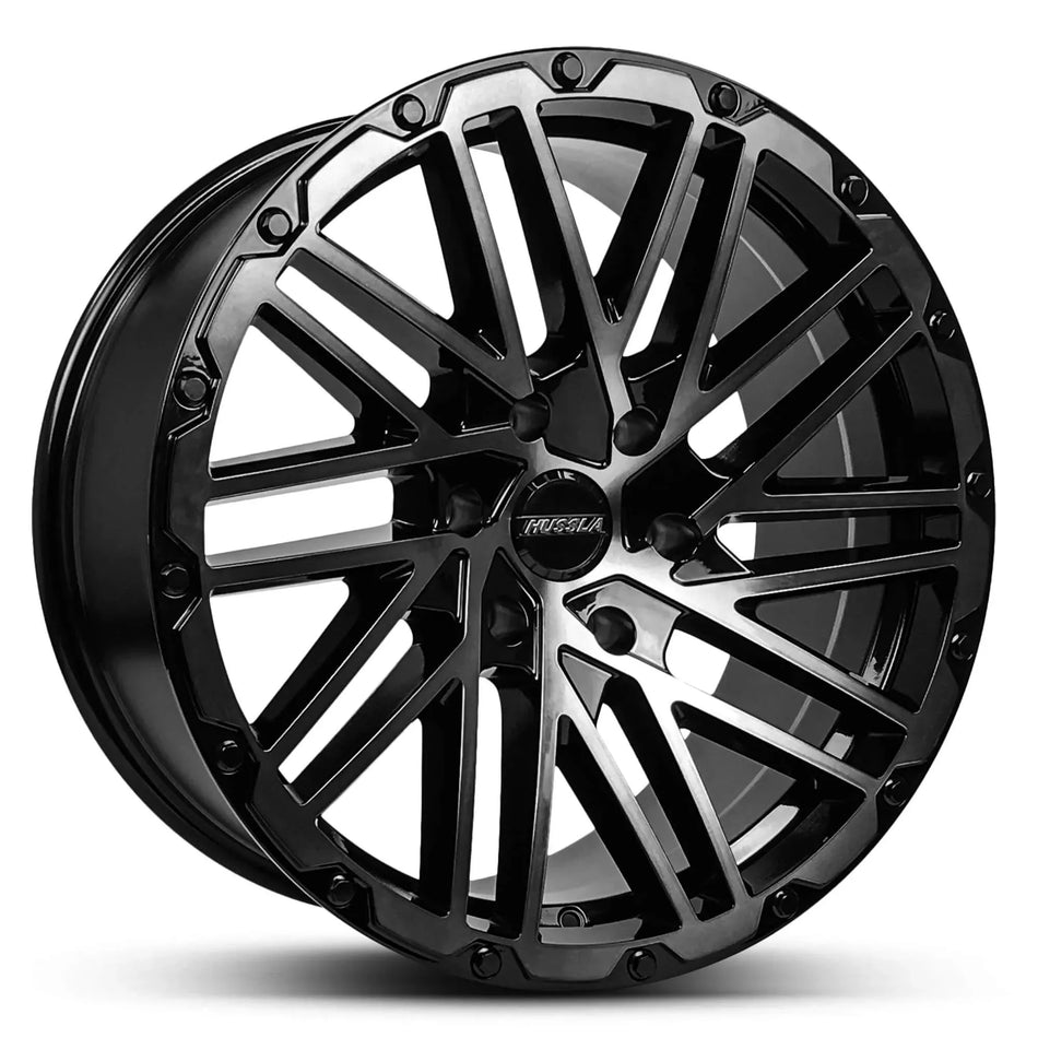 HUSSLA SIGNATURE SERIES SS1 20X9.5 6X139.7 20 GLOSS BLACK DARK TINT