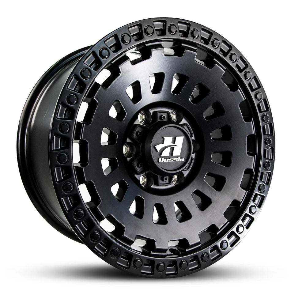 HUSSLA STRIKEFORCE 17X9 6X139.7 -10 MATTE BLACK