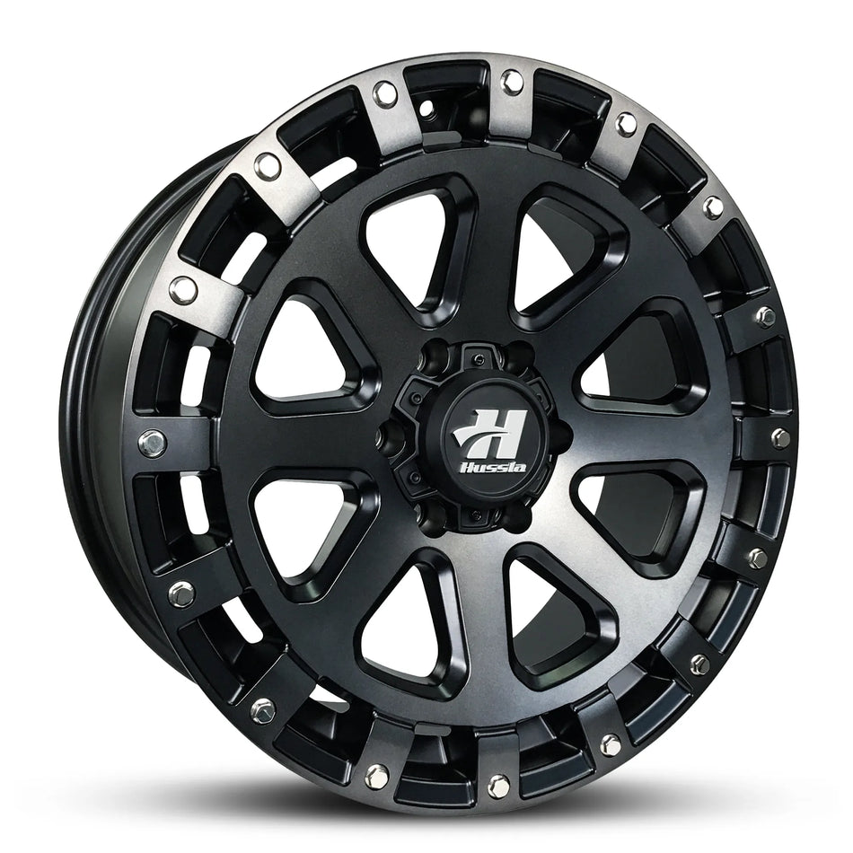HUSSLA TAKE OVER 17X9 6X114.3 20 DARK TINT CHROME BOLTS