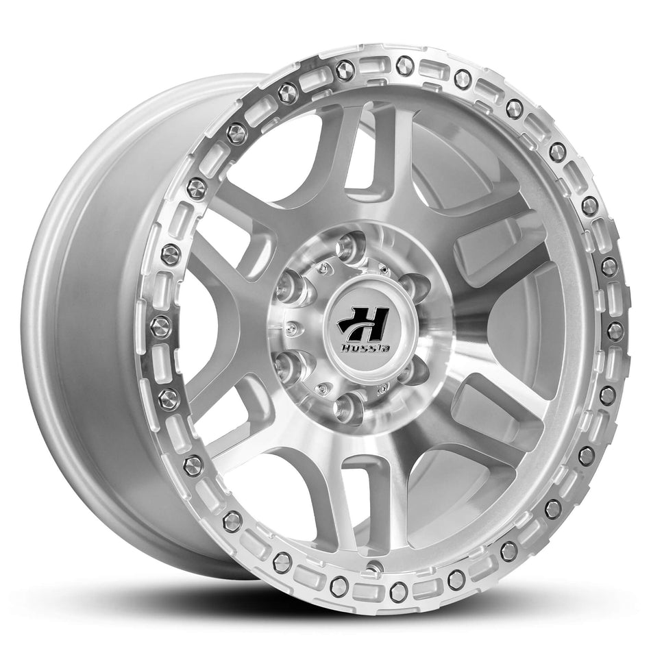 HUSSLA TERROR 17X9 6X114.3 10 DIAMOND CUT MACHINED