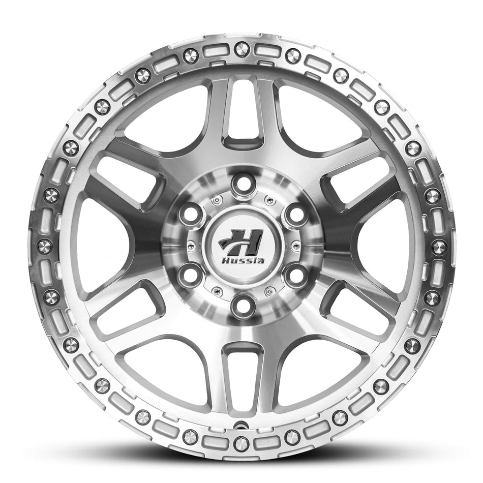 HUSSLA TERROR 17X9 6X114.3 10 DIAMOND CUT MACHINED