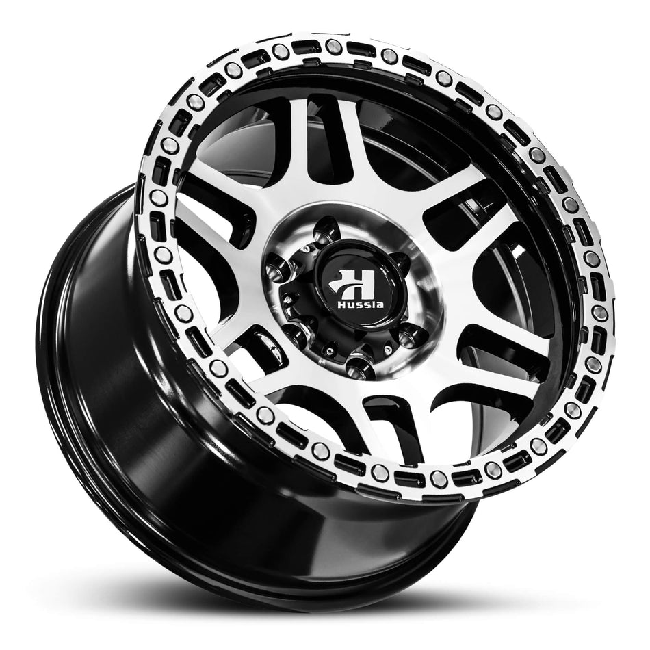 HUSSLA TERROR 17X9 6X114.3 10 MACHINED FACE