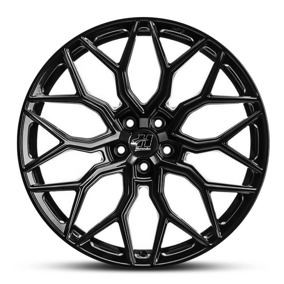 HUSSLA TRANSIT 18X8 5X160 50 FULL GLOSS BLACK