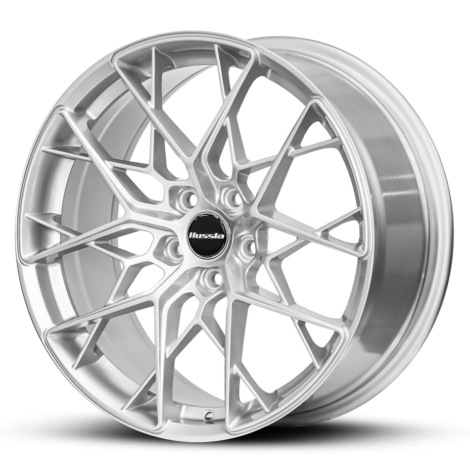 HUSSLA VIENNA 19X8.5 5X112 38 BRIGHT SILVER