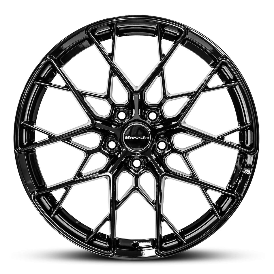 HUSSLA VIENNA 19X8.5 5X112 38 GLOSS BLACK