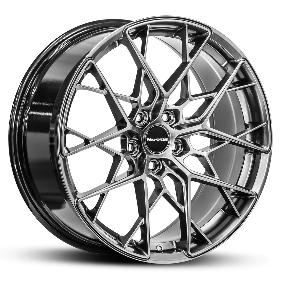HUSSLA VIENNA 19X8.5 5X112 38 HYPER BLACK