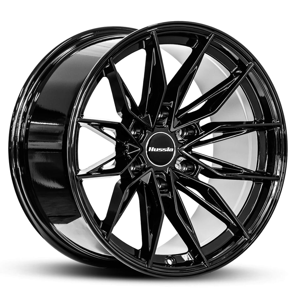 HUSSLA VILLAIN 18X9 6X139.7 5 GLOSS BLACK
