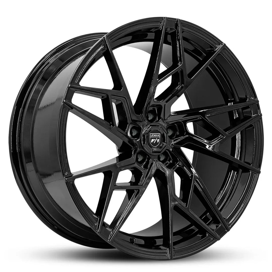 LEXANI ASCARI 22X9 5X127 30 FULL GLOSS BLACK