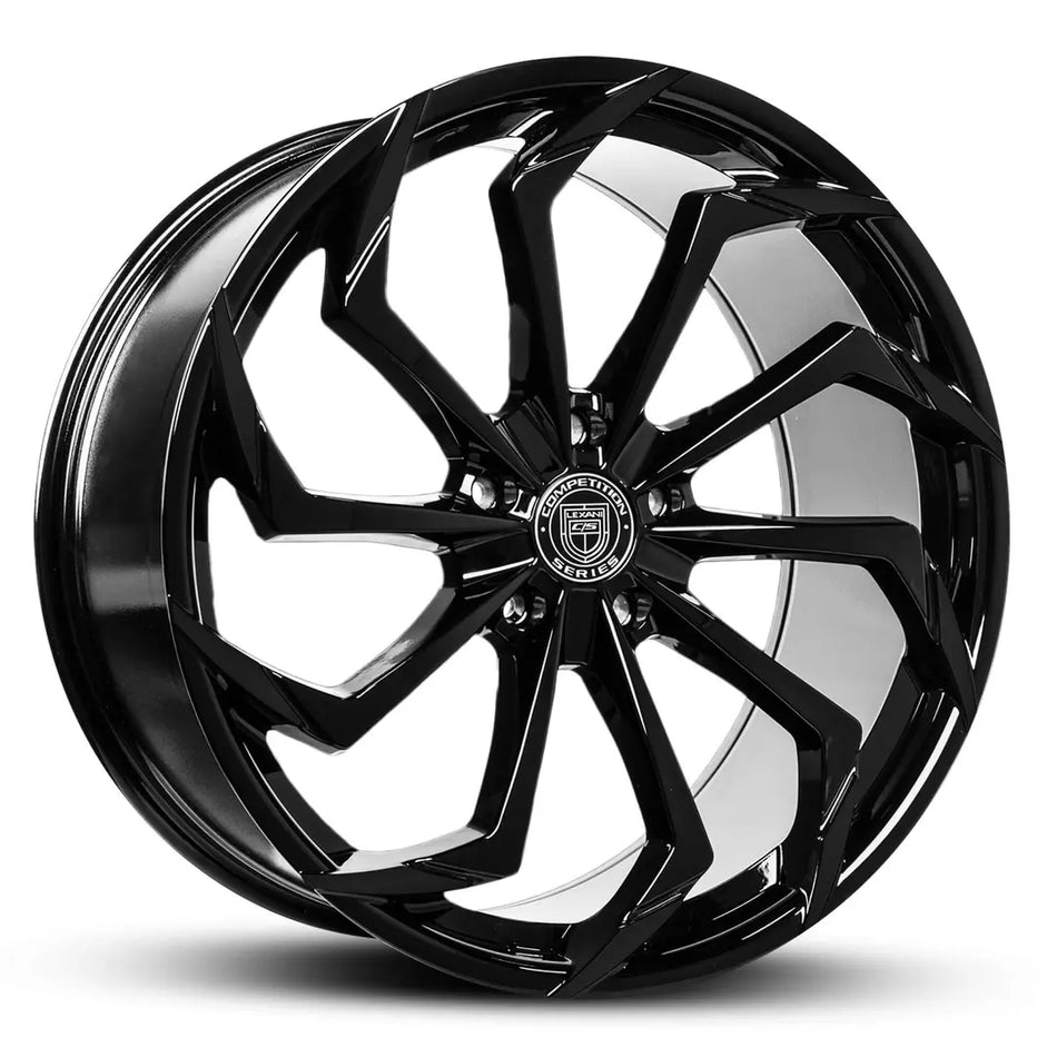 LEXANI STATIC 22X9 5X120 30 FULL GLOSS BLACK