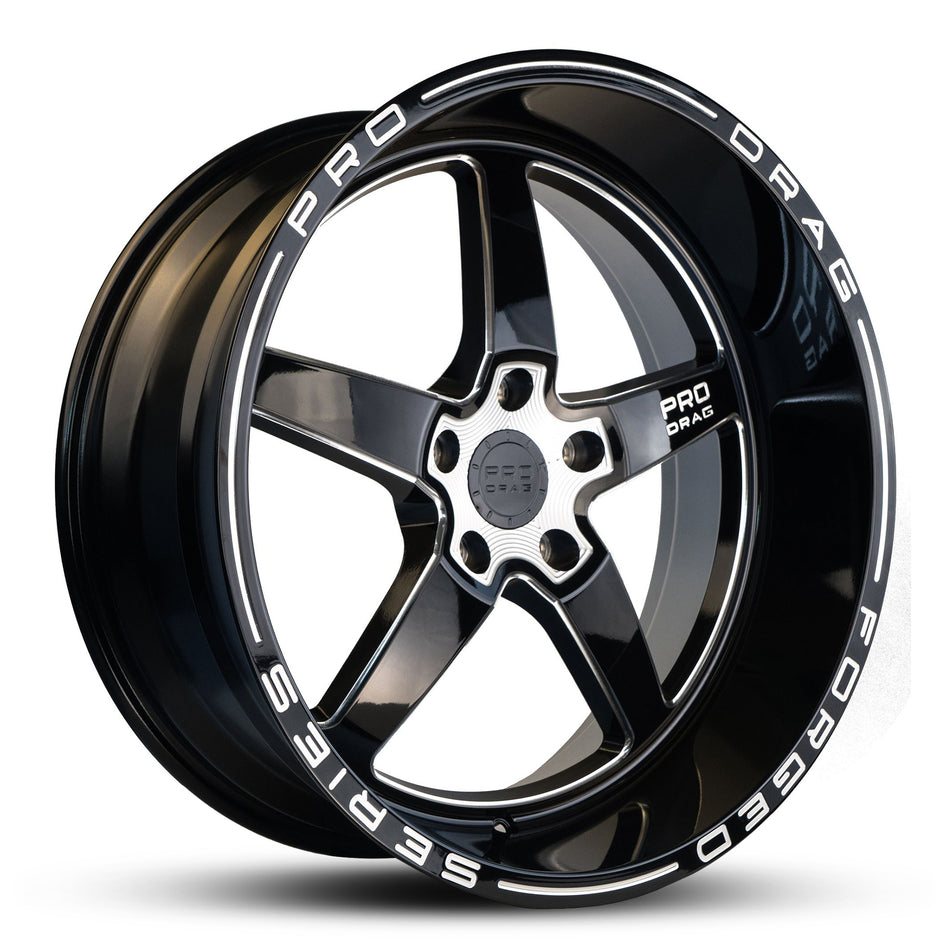 PRO DRAG 22X8.5 5X120 30 BLACK LIP