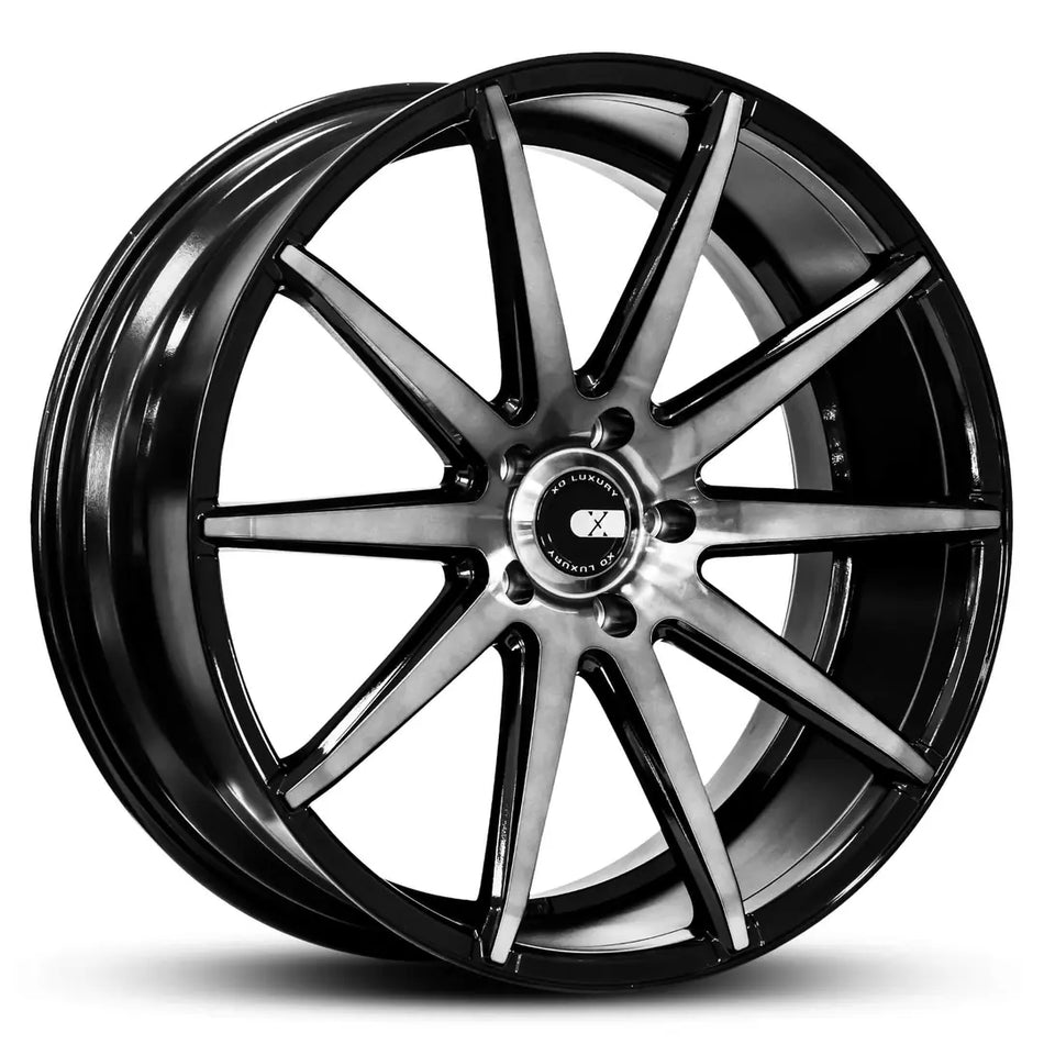 XO SYDNEY 22X9 5X127 30 GLOSS BLACK DARK TINT