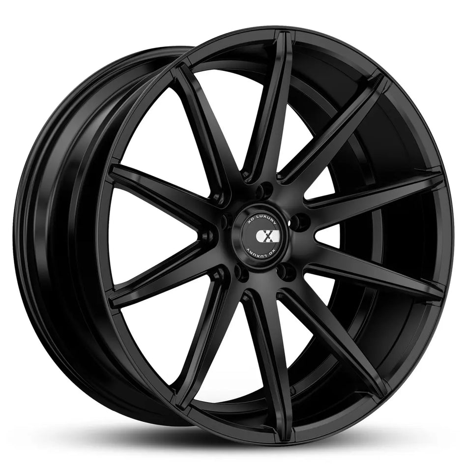 XO SYDNEY 22X9 5X114.3 35 MATTE BLACK