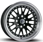 Avid Av-12 Gloss Black Machined Lip 15x8 - Image 2