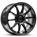 Hussla Jdm Matte Black 18x8.5 - Image 2