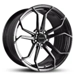 Hussla Royalty Hyper Black 18x8.5 - Image 3