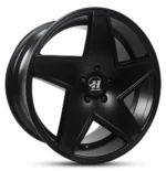 Hussla Ftw Matte Black 20x10 - Image 3