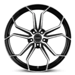 Hussla Royalty Hyper Black 17x7.5 - Image 2