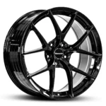 Hussla Forged B5 Gloss Black 15x7.0